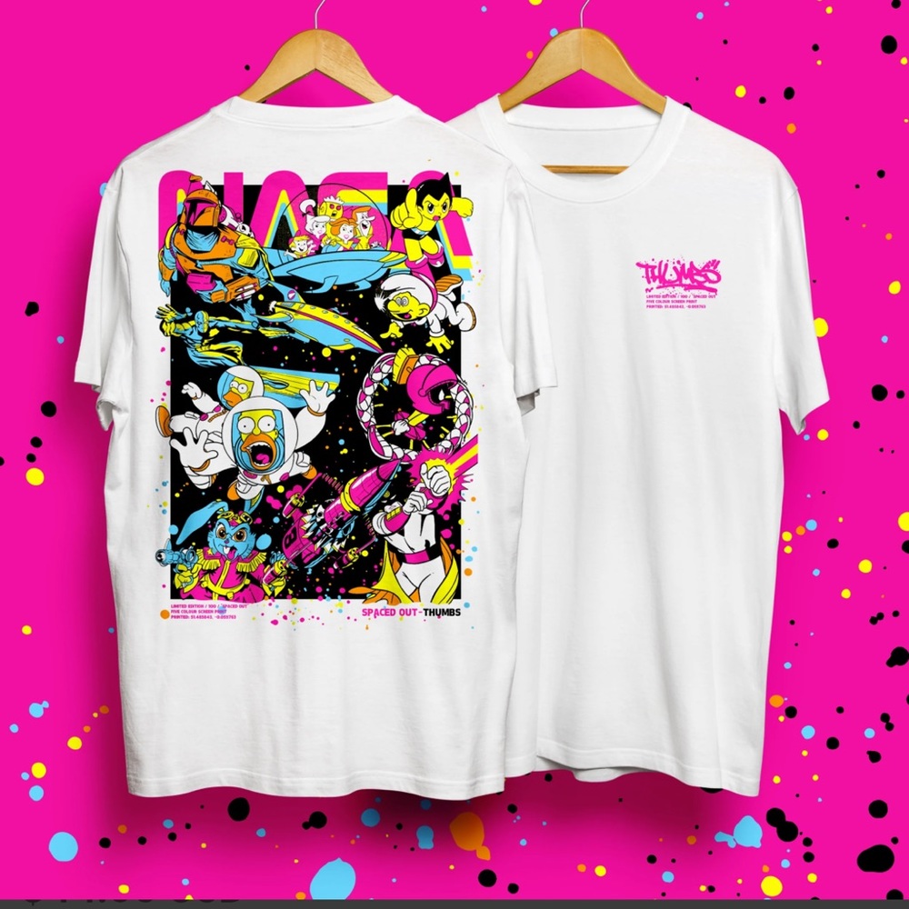 Thumbs Design - Spaced Out Limited Edition T-Shirt